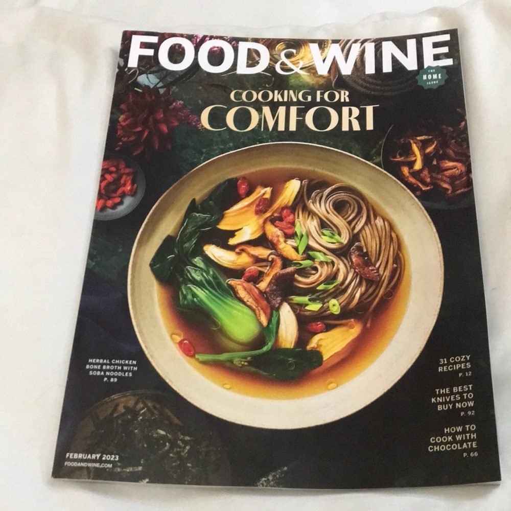 ⚡️FINAL PRICE⚡️ Food & Wine Magazine